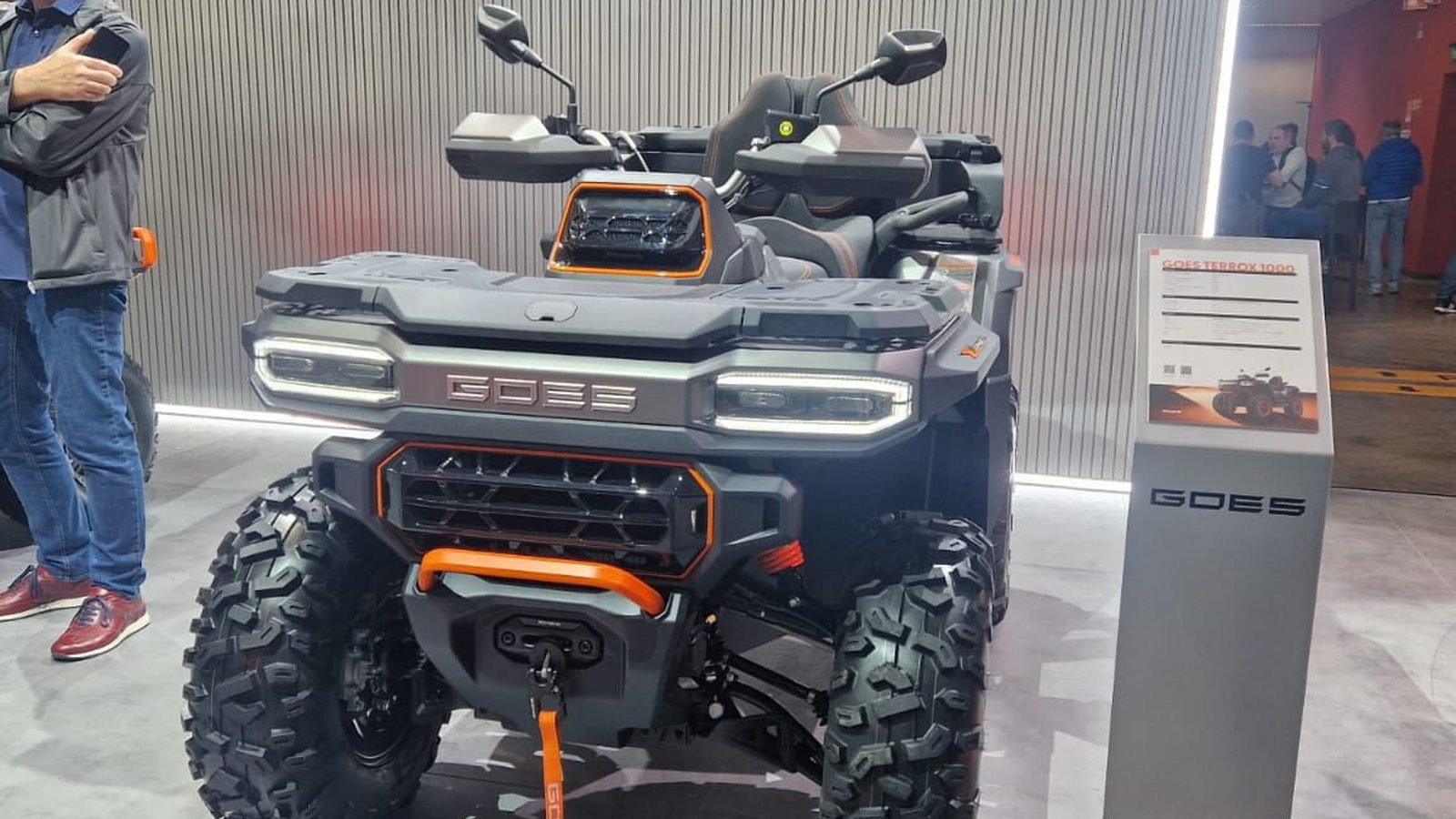 GOES Terrox 1000 side-by-side on display